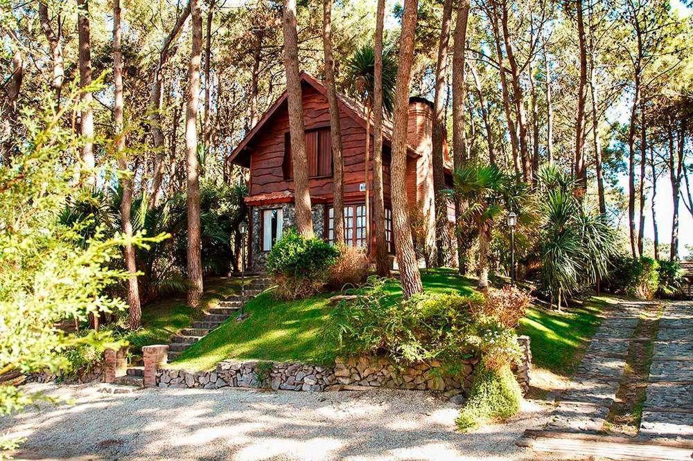 Cabañas del Bosque Balneario Mar Azul Exterior foto